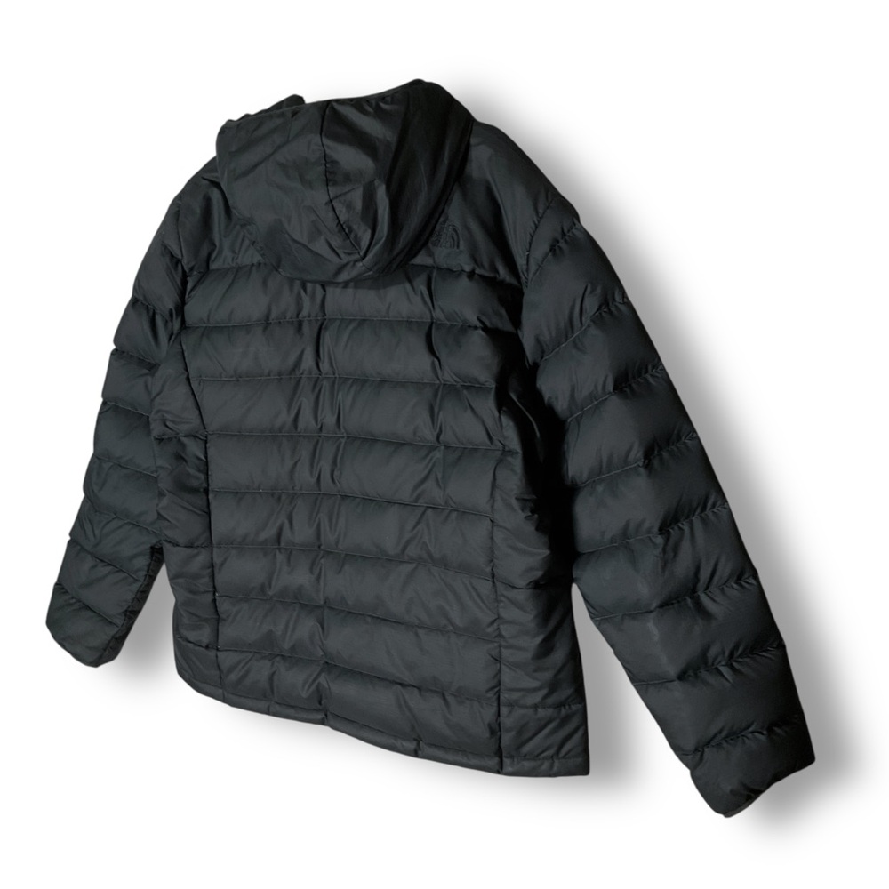 The North Face Mens Aconcagua Jacket Sz XL Hooded Down Puffer Black - Picture 10 of 13